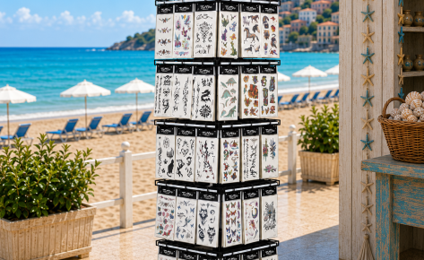 Espositore Tatoo Temporanei